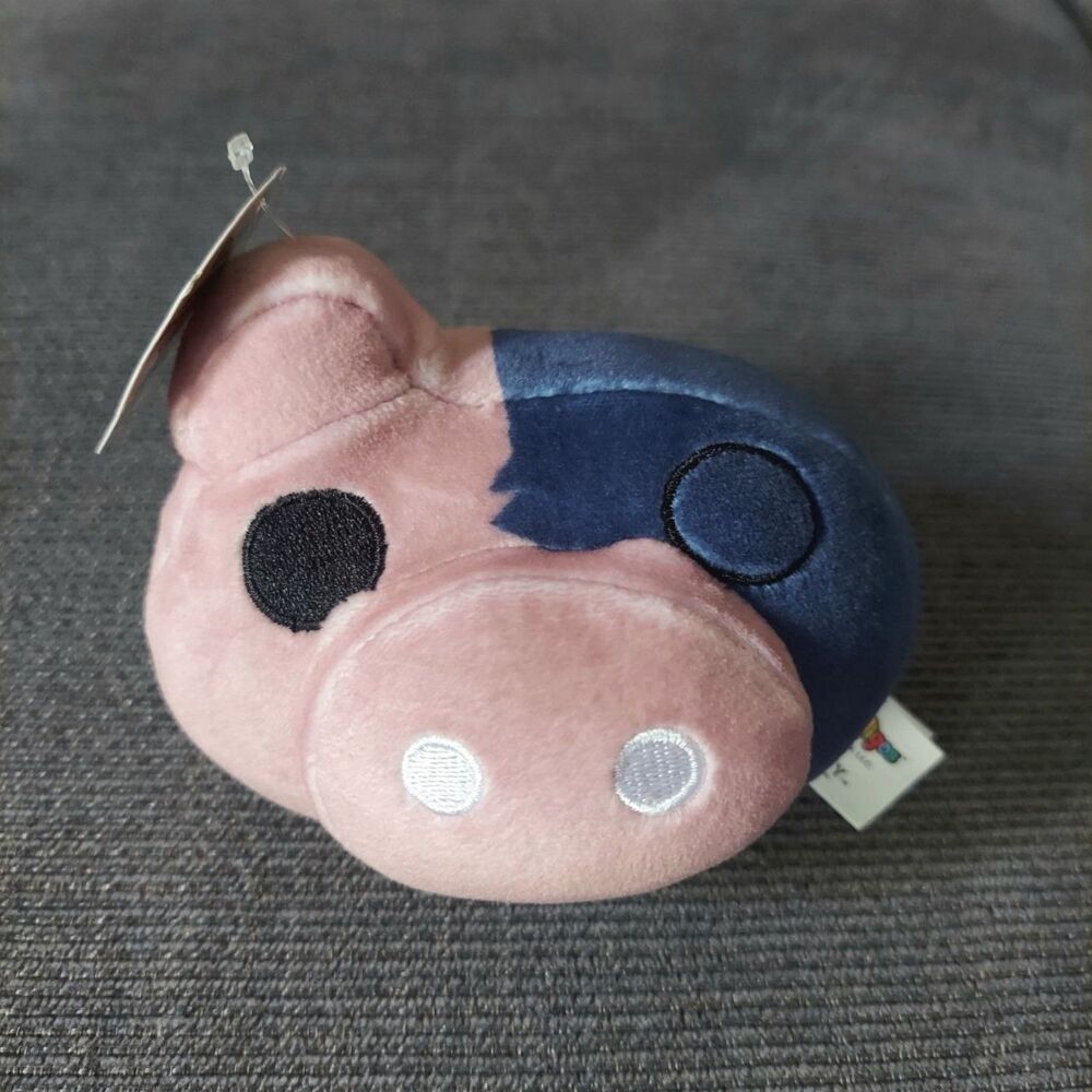 Roblox Piggy Doughmigos High-Contrast Zompiggy Plush Horror Game